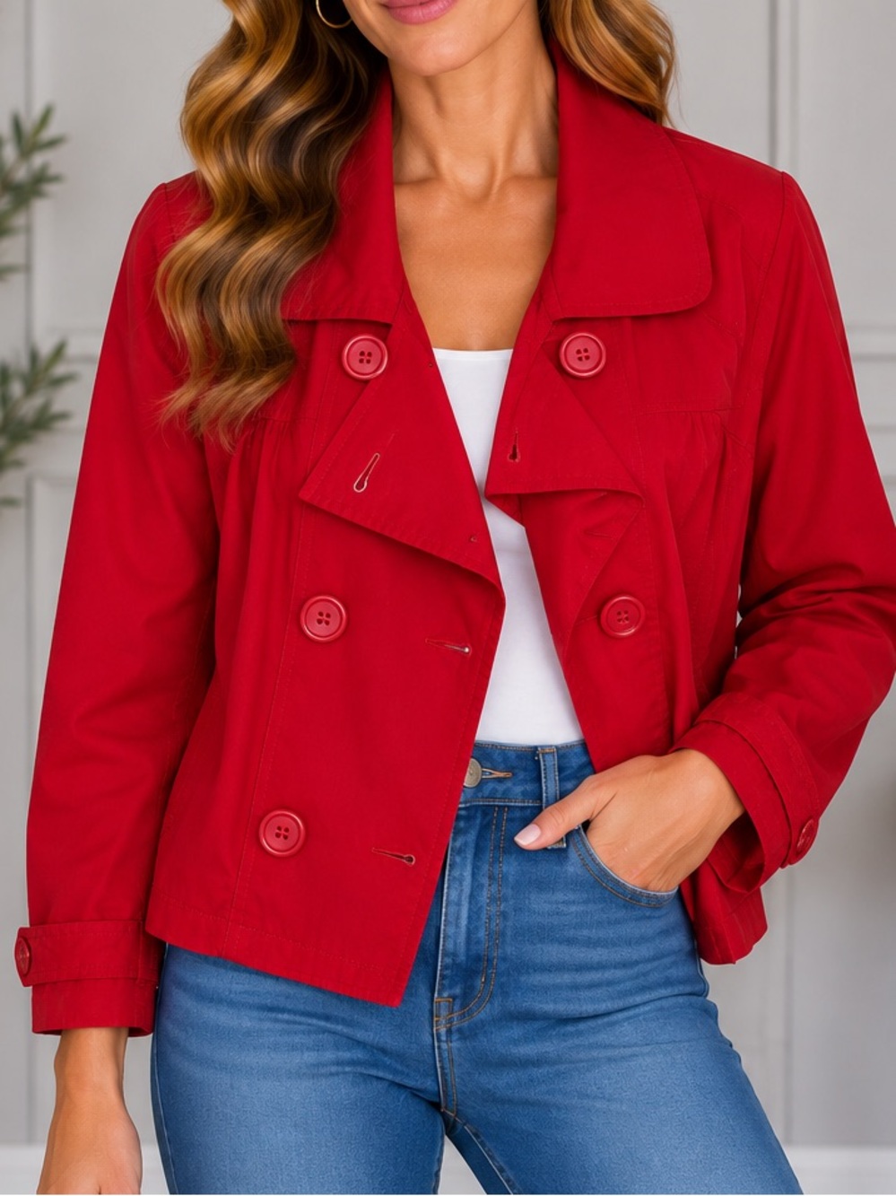 Vintage No Boundaries‎ Jacket Red